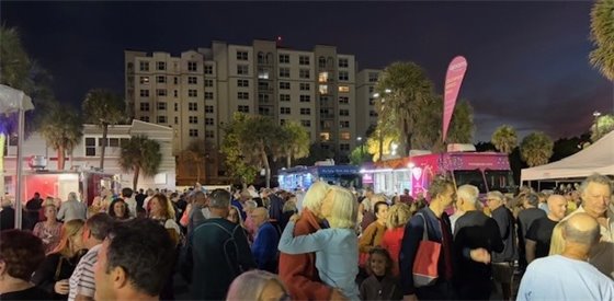 Highland Beach Residents Gathering Together